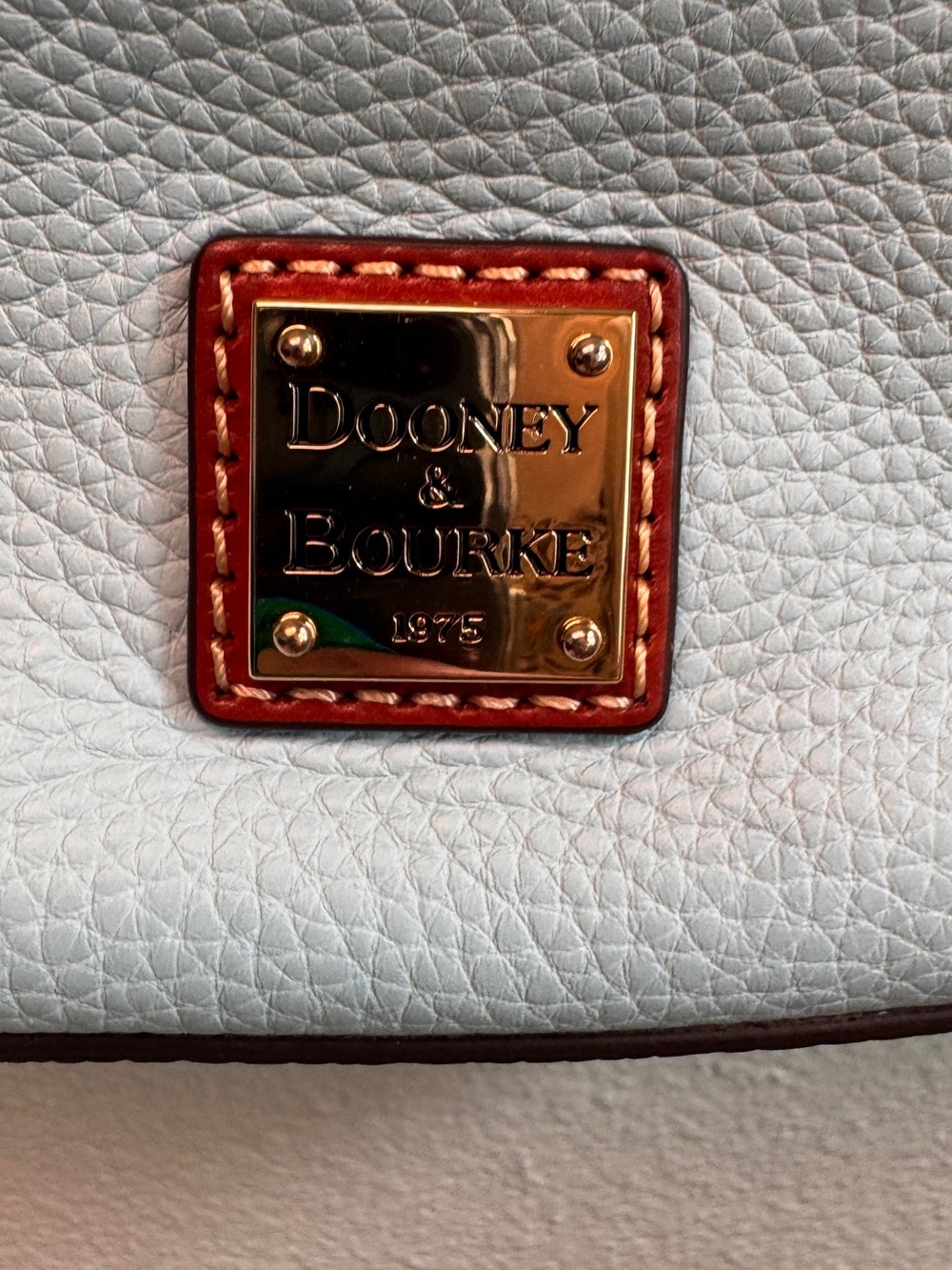 Dooney & Bourke Light Blue Leather Crossbody and wallet - Picture 8 of 13